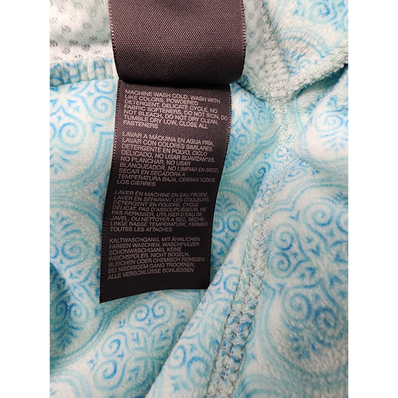 Marmot Fuzzy Hooded Fleece Lined Full Zip‎ Jacket Green Size Small - Picture 7 of 8